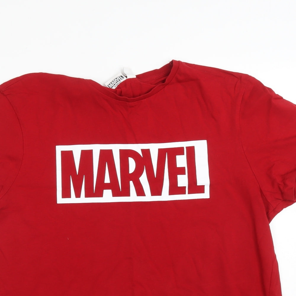 Primark Mens Red    T-Shirt Size 2XL  - MARVEL