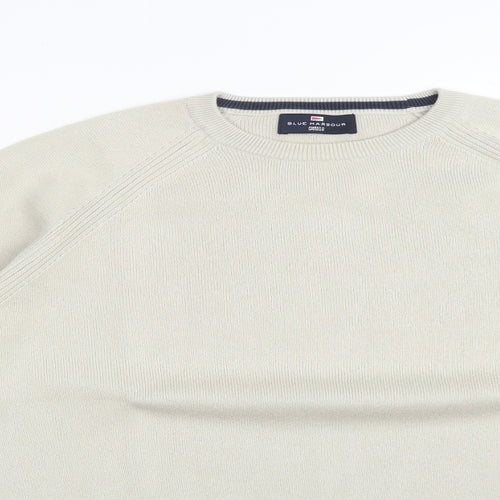 Blue Harbour Mens Beige   Pullover Sweatshirt Size M