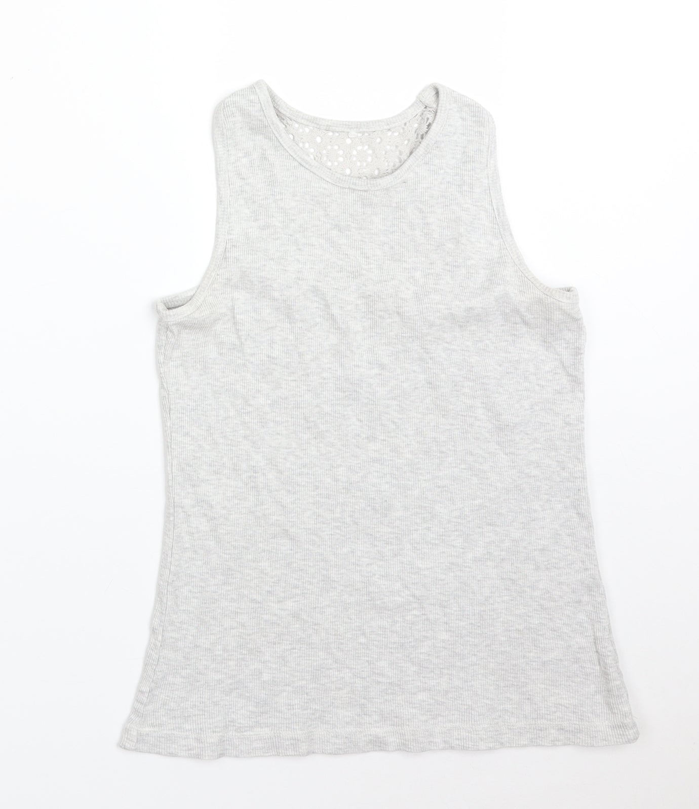 George Girls Grey   Basic Tank Size 13-14 Years