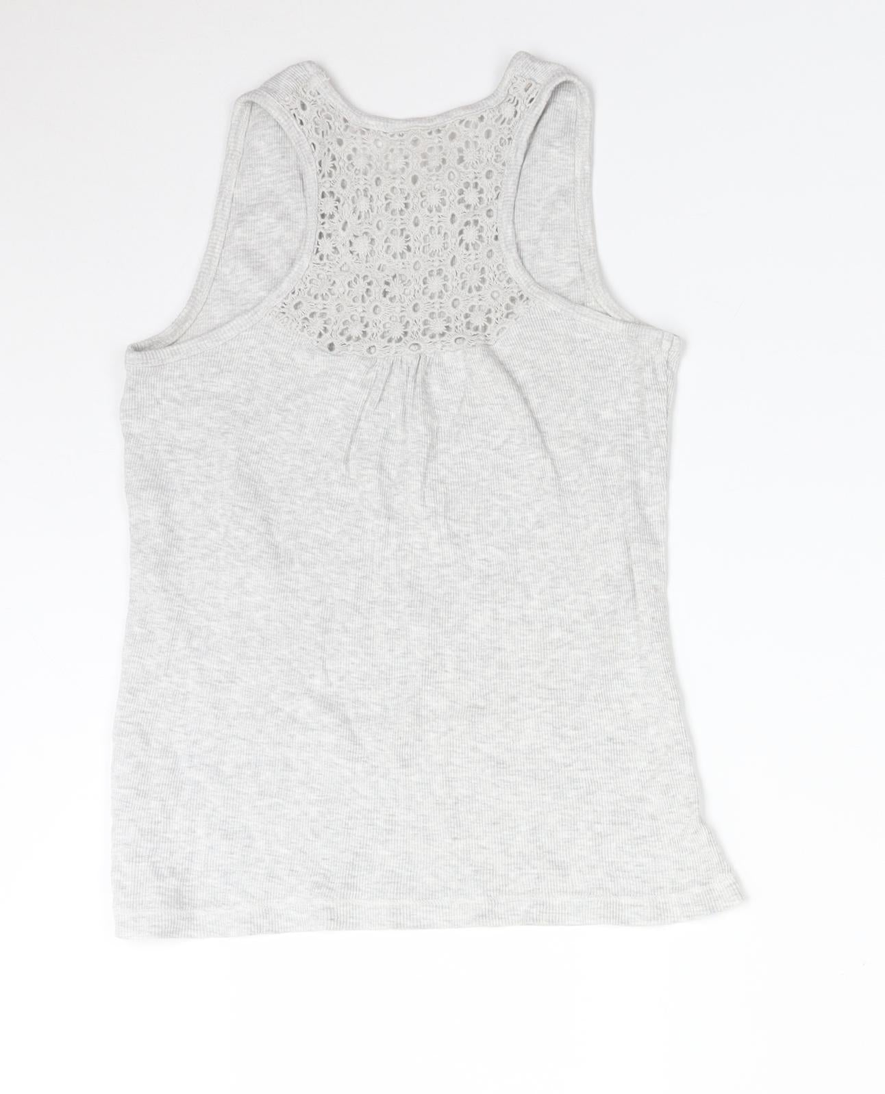George Girls Grey   Basic Tank Size 13-14 Years