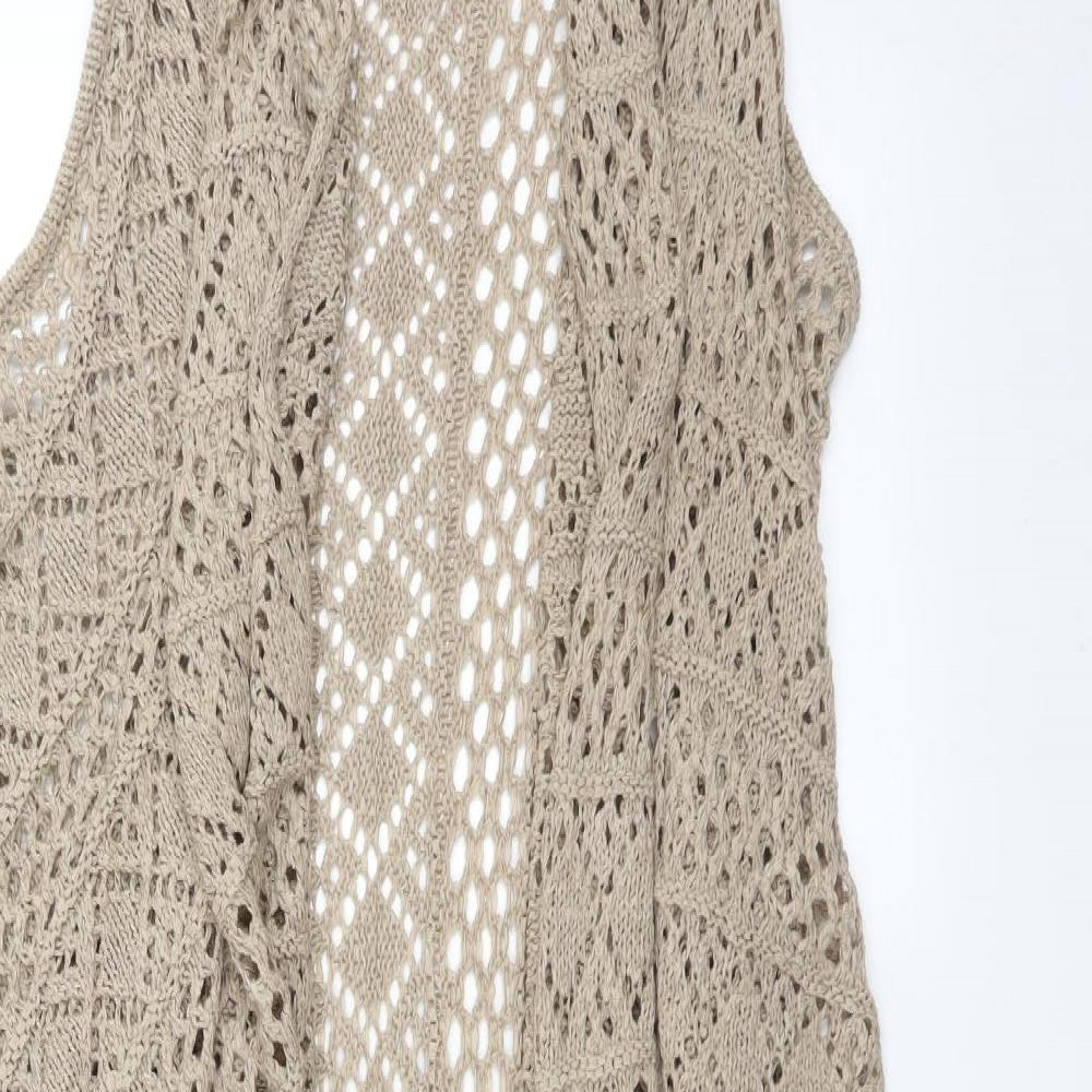 George Womens Brown   Cardigan Jumper Size M