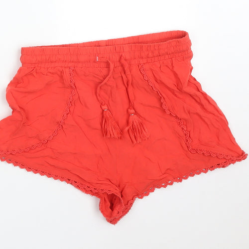 Primark Womens Red    Shorts Size 6