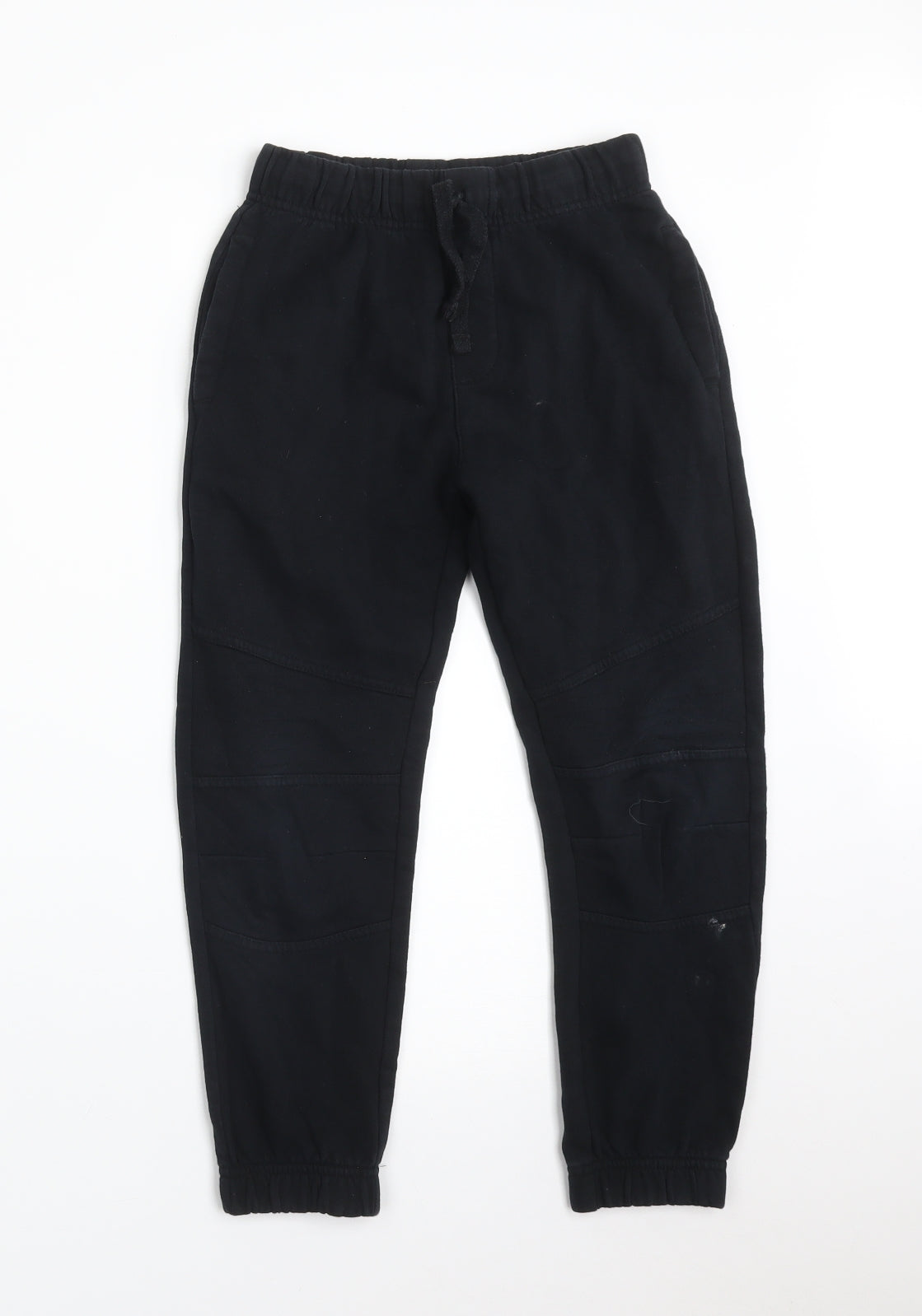 George Boys Black   Jogger Trousers Size 6-7 Years