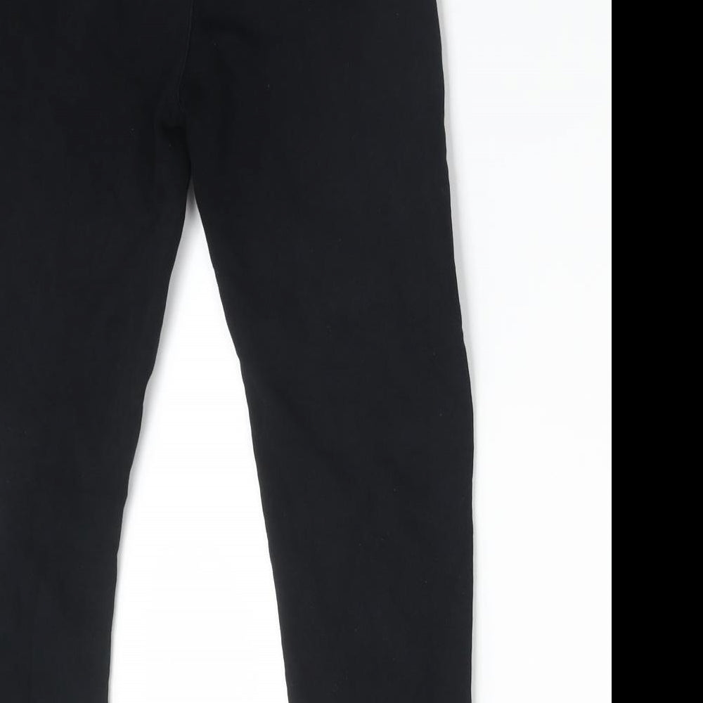 George Boys Black   Jogger Trousers Size 6-7 Years