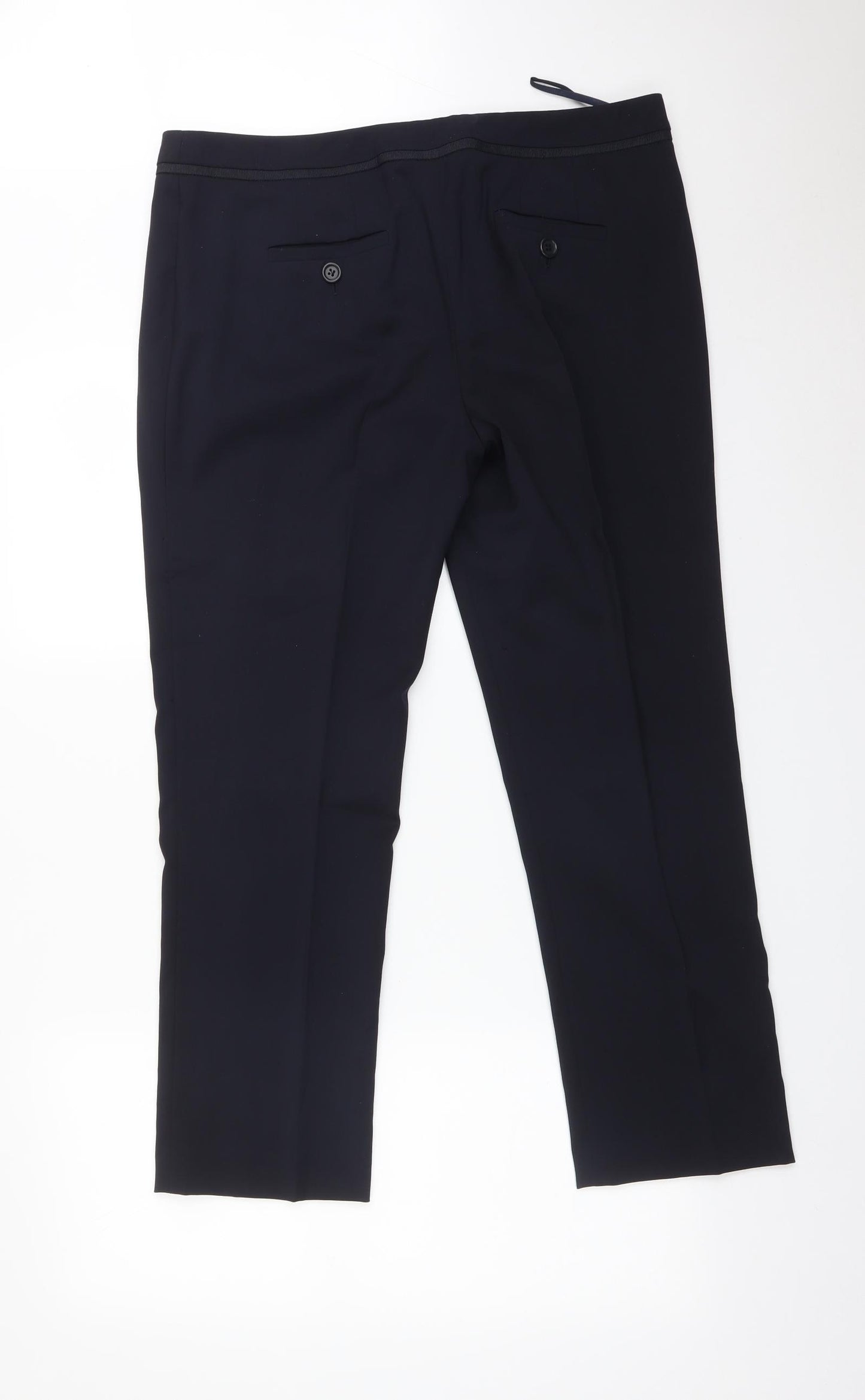 Boden Womens Blue   Dress Pants Trousers Size 14 L27 in