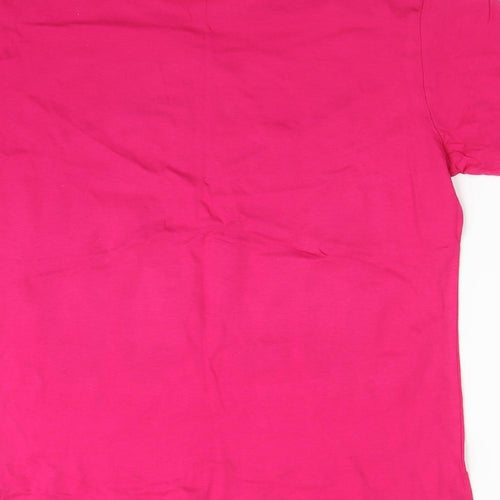 SG Womens Pink   Basic T-Shirt Size XL  - WAKE ME UP BEFORE YOU GO GO