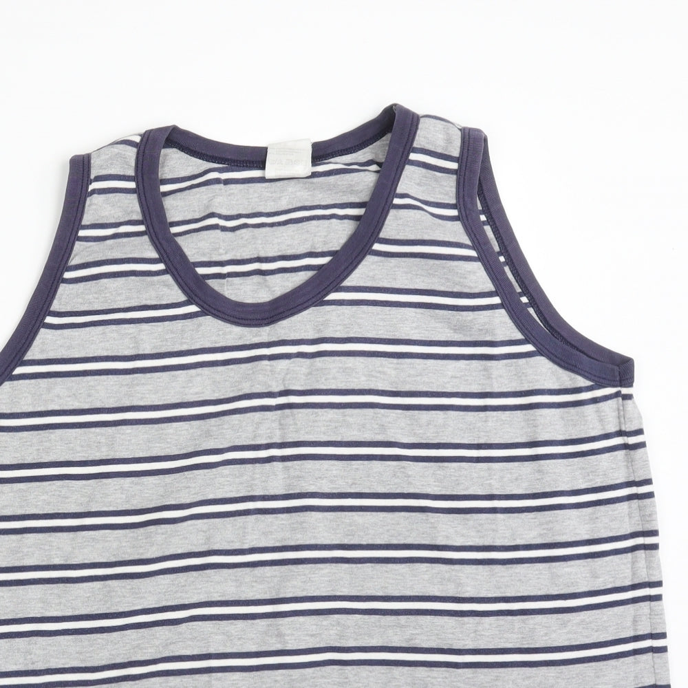 Preworn Womens Multicoloured Striped  Basic Tank Size 18