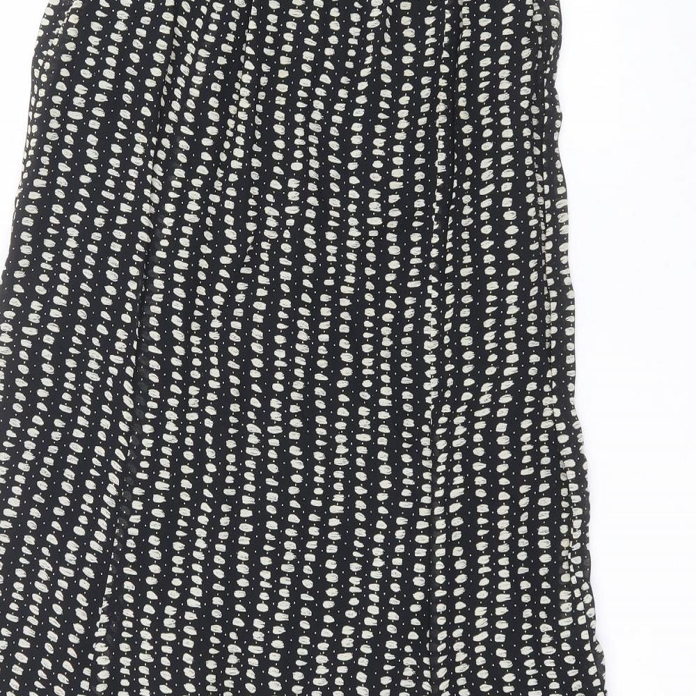 cache dor Womens Black   A-Line Skirt Size 14