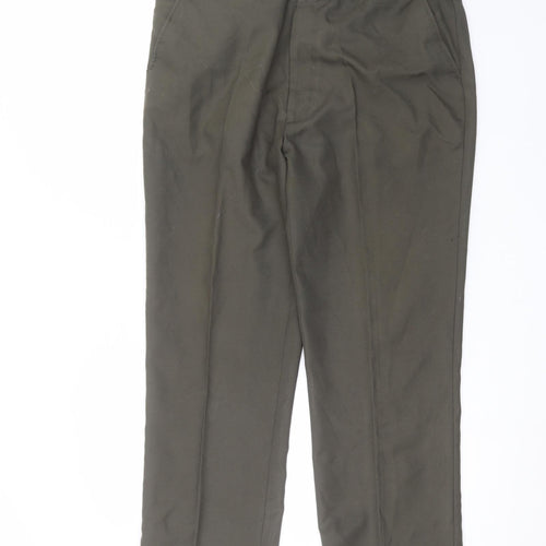 Chunes Mens Green   Dress Pants Trousers Size 38 in L29 in