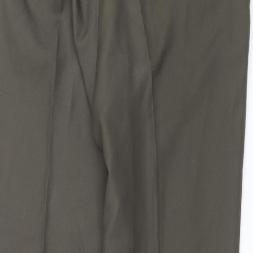 Chunes Mens Green   Dress Pants Trousers Size 38 in L29 in