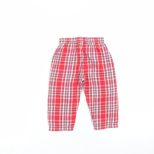 Nutmeg Baby Red   Sweatpants Trousers Size 12-18 Months