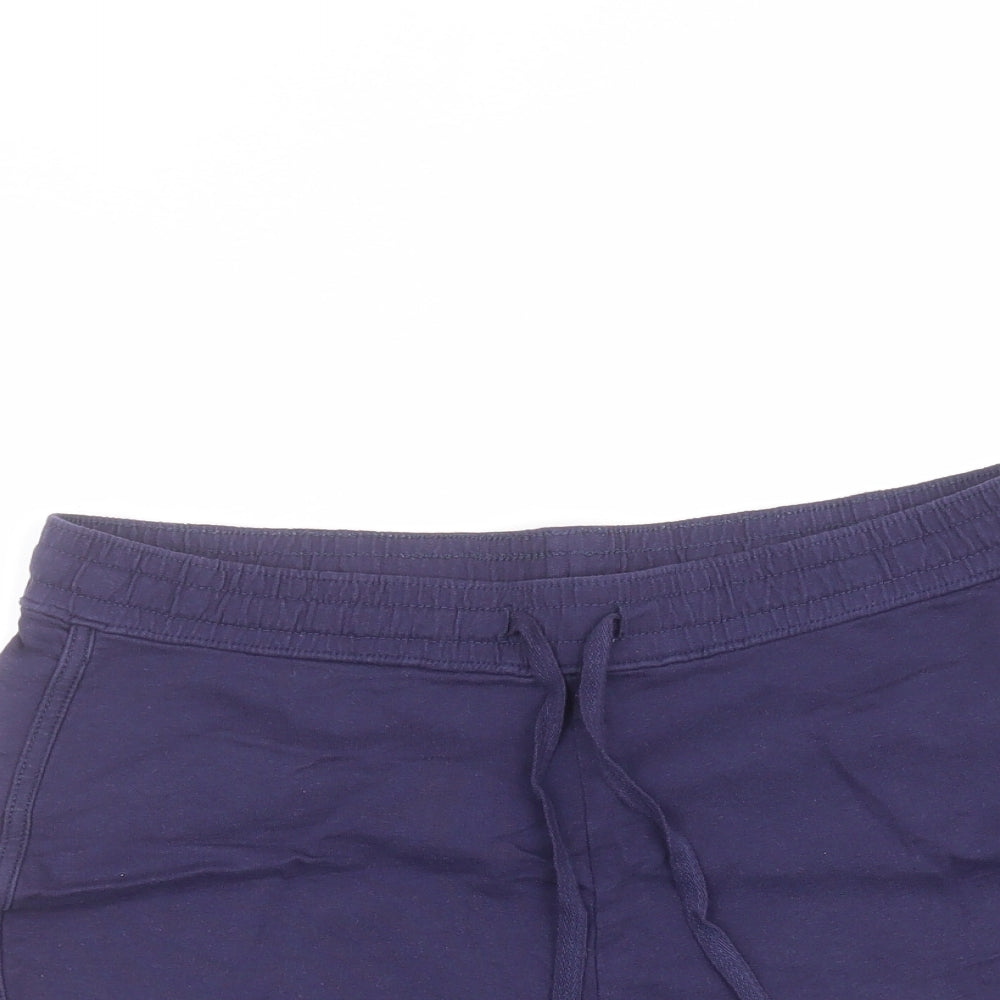 Papaya Womens Blue   Sweat Shorts Size 12
