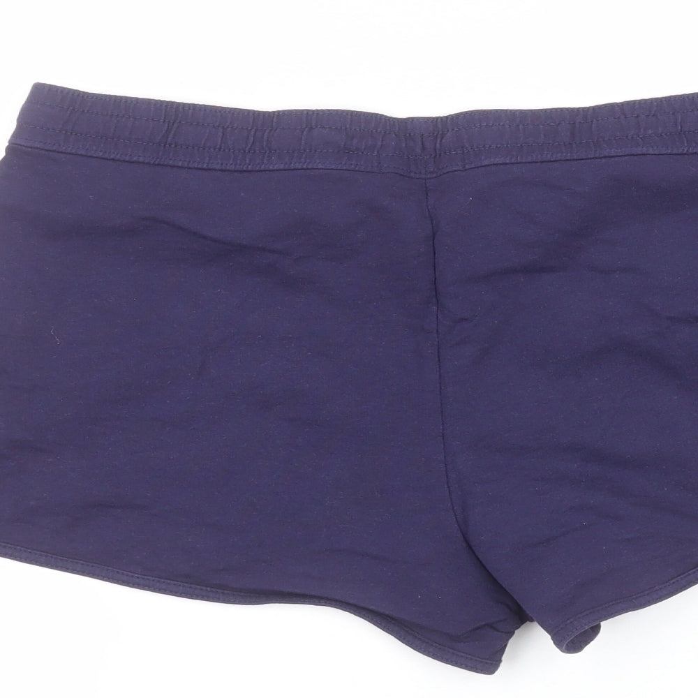 Papaya Womens Blue   Sweat Shorts Size 12