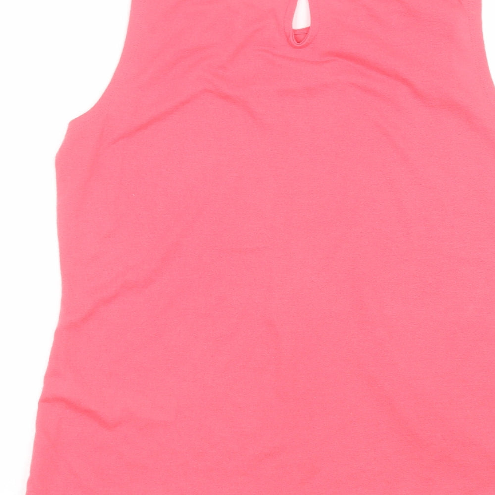 Dorothy Perkins Womens Pink   Basic T-Shirt Size 10