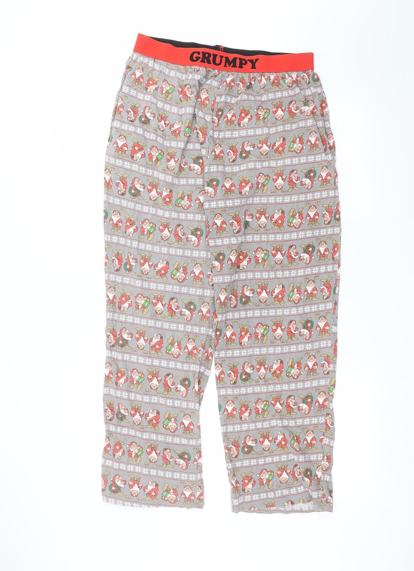 George Mens Grey   Sweatpants Trousers Size XL L28 in - Disney