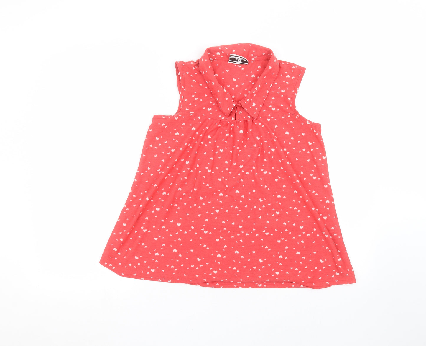 NEXT Womens Red   Basic Blouse Size 8