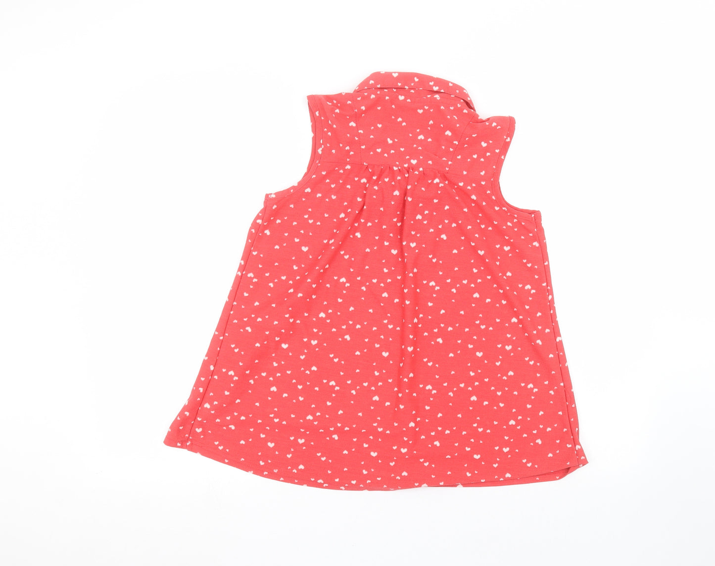 NEXT Womens Red   Basic Blouse Size 8
