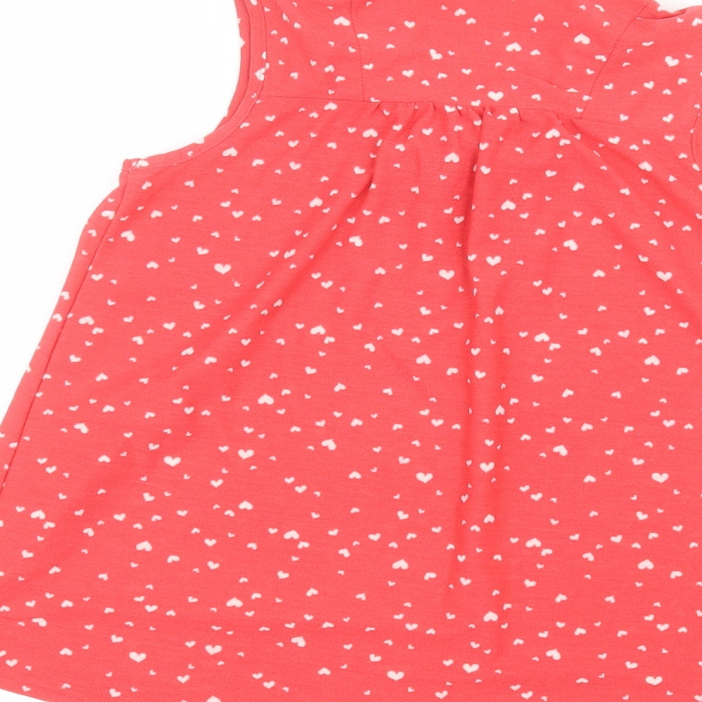 NEXT Womens Red   Basic Blouse Size 8