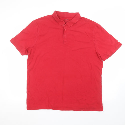 George Mens Red    Polo Size 2XL