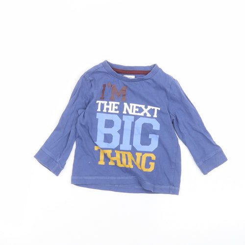 F&F Baby Blue   Basic T-Shirt Size 9-12 Months