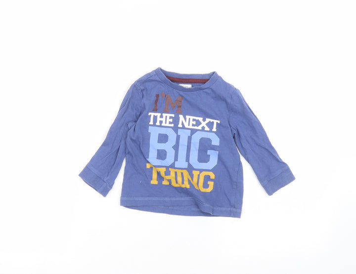 F&F Baby Blue   Basic T-Shirt Size 9-12 Months