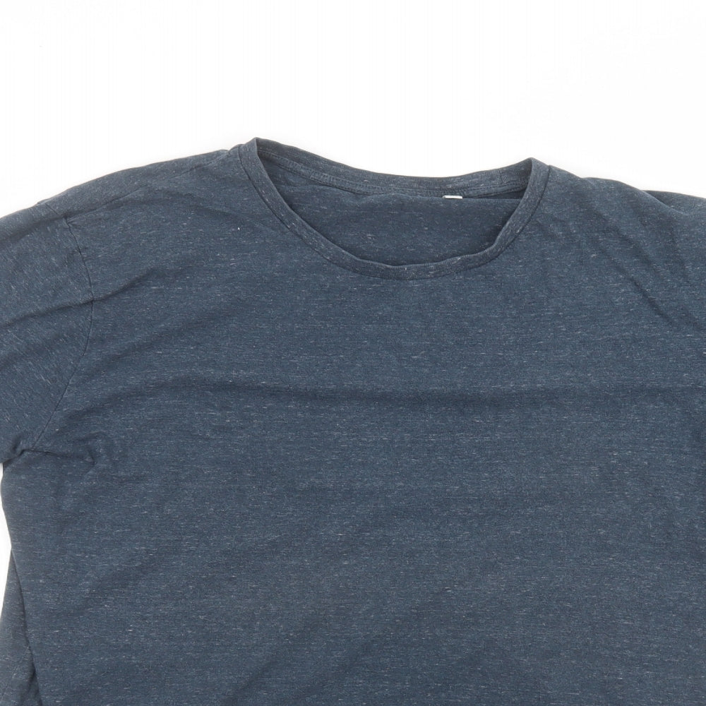 Preworn Mens Blue    T-Shirt Size XL