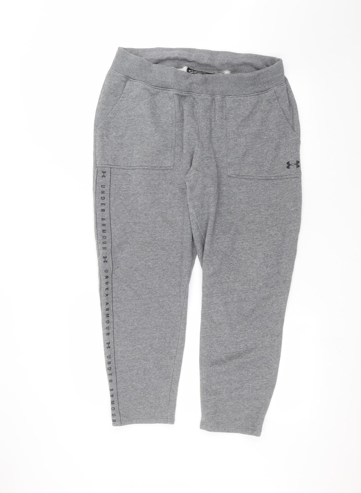 Under armour Mens Grey   Sweatpants Trousers Size L L26 in