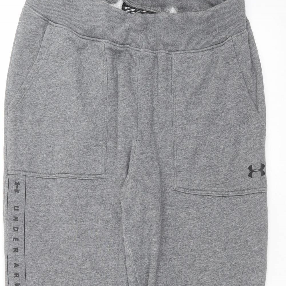 Under armour Mens Grey   Sweatpants Trousers Size L L26 in