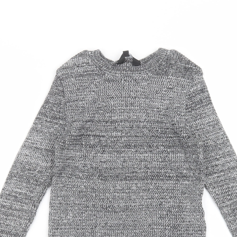 New Look Girls Grey   Basic T-Shirt Size 12-13 Years