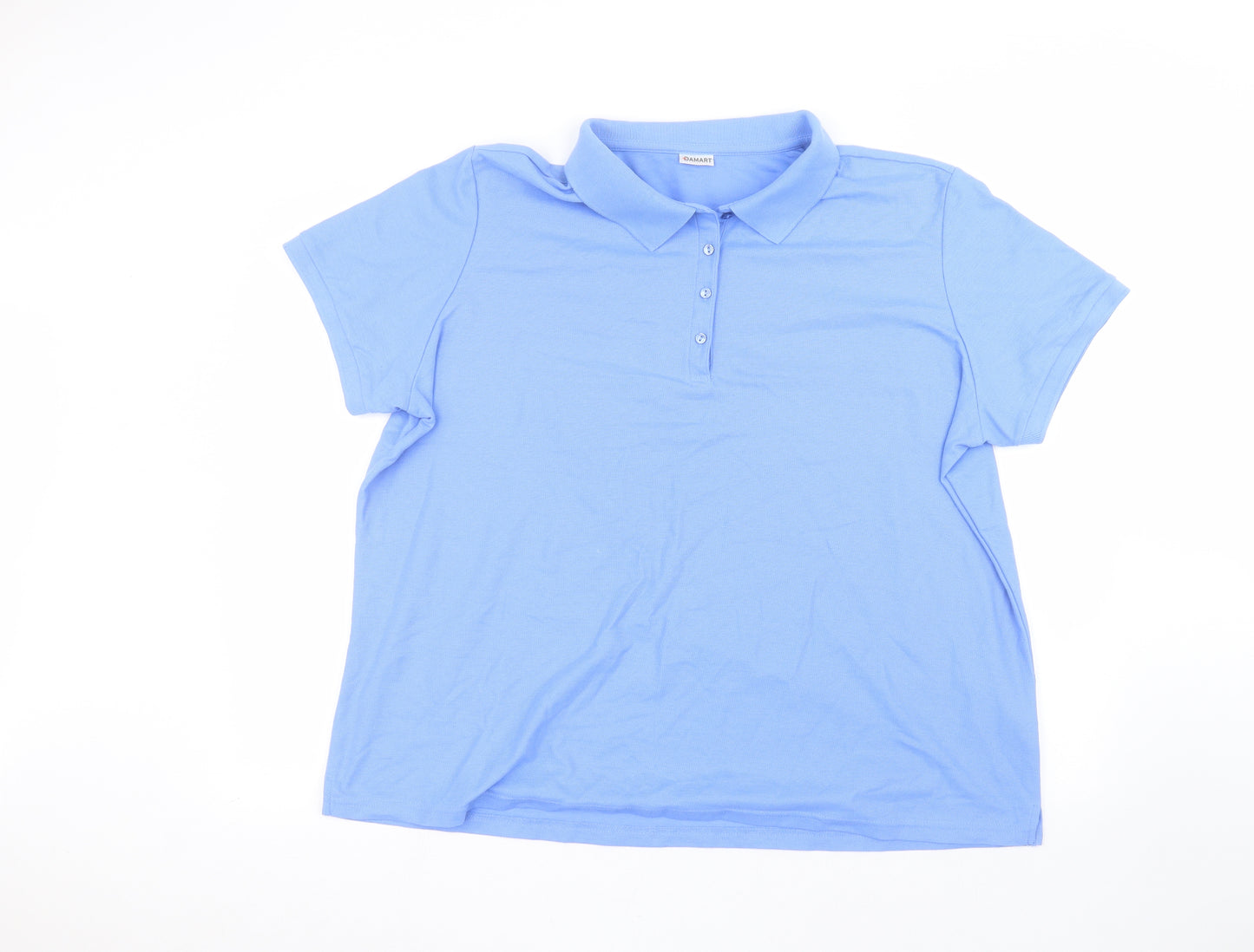 Damart Mens Blue    Polo Size 20