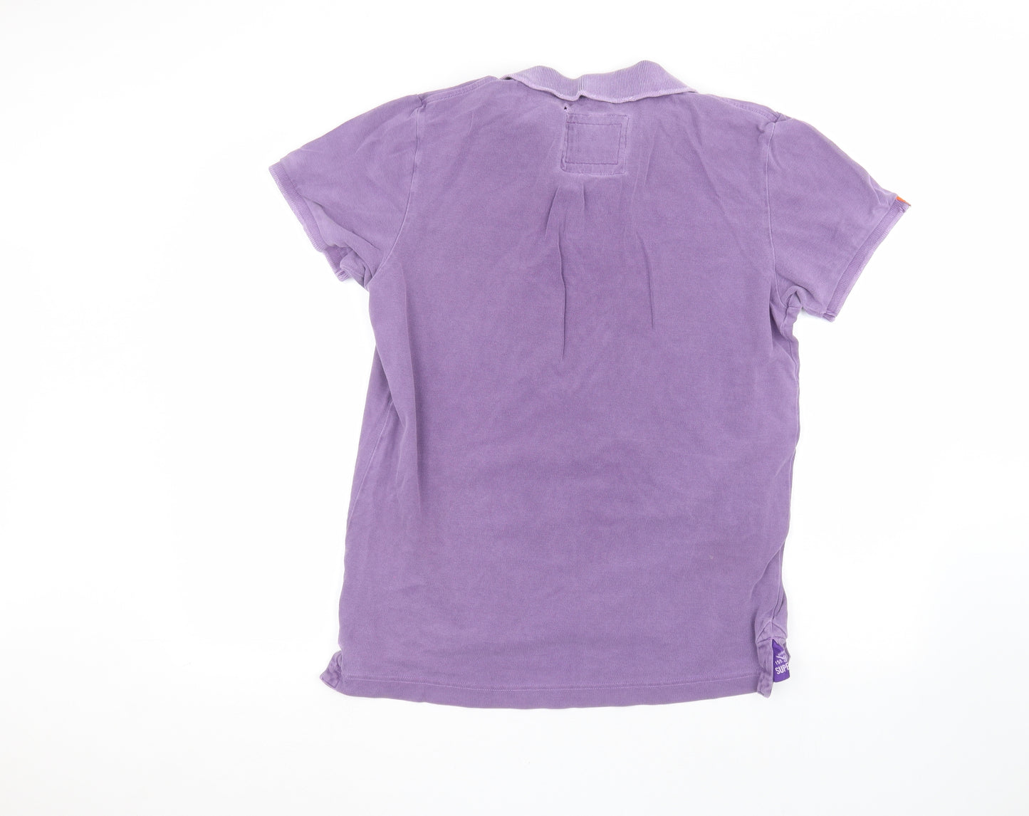 Superdry Mens Purple    Polo Size XL
