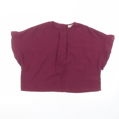 NEXT Girls Purple   Basic T-Shirt Size 12 Years