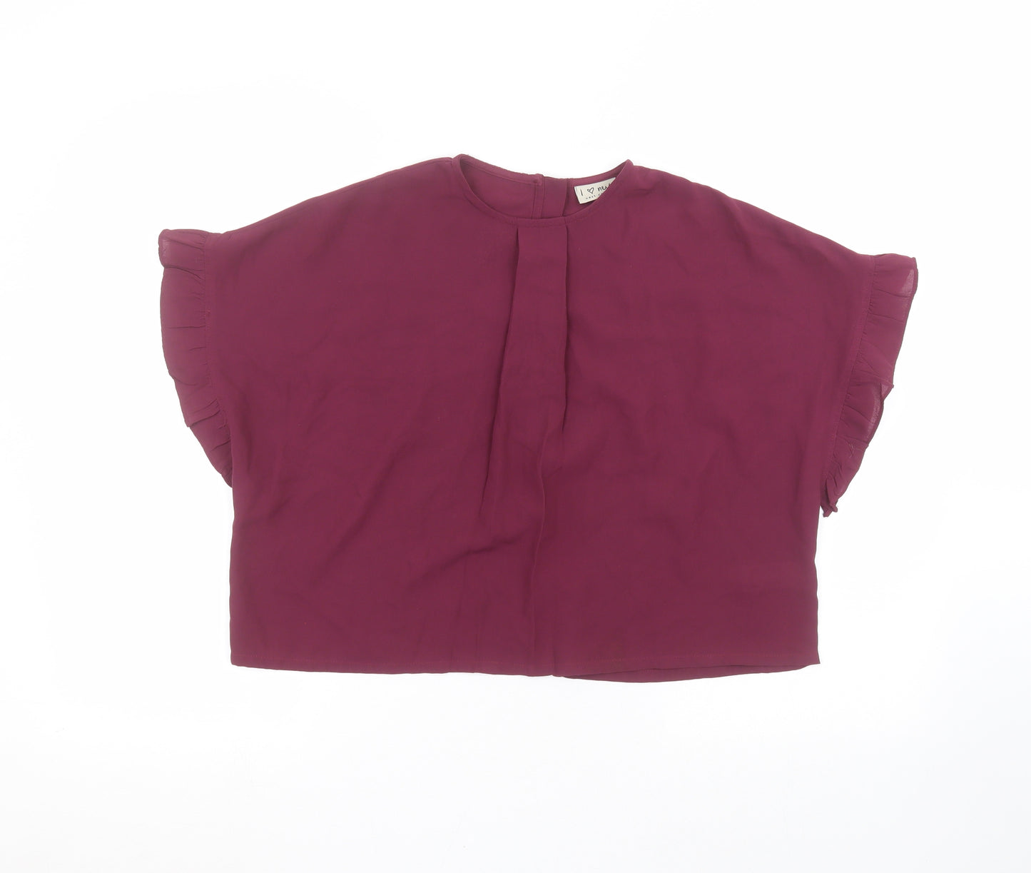 NEXT Girls Purple   Basic T-Shirt Size 12 Years