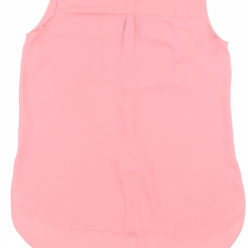 Atmosphere Womens Pink   Basic Button-Up Size 10