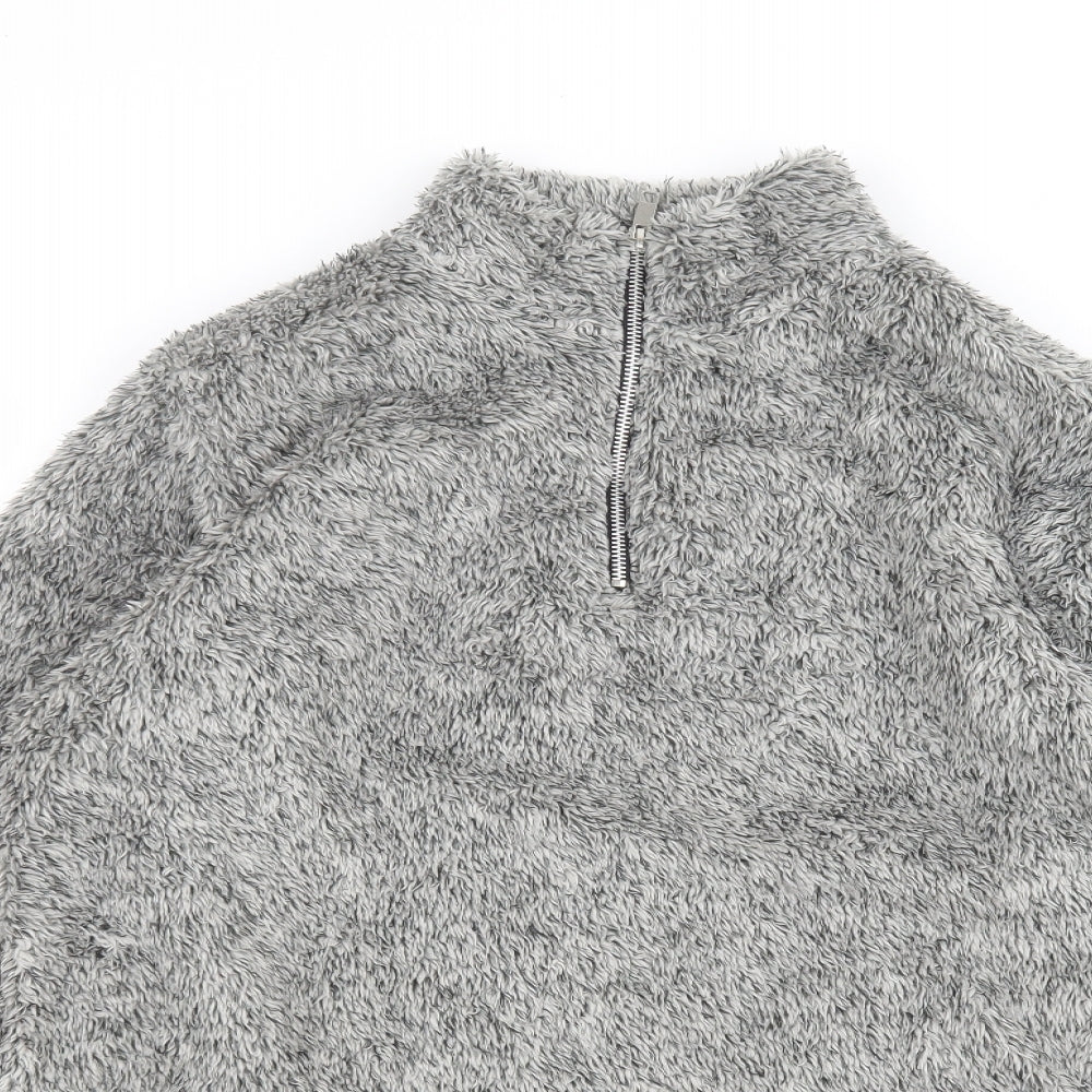 Boohoo Mens Grey   Pullover Jumper Size M
