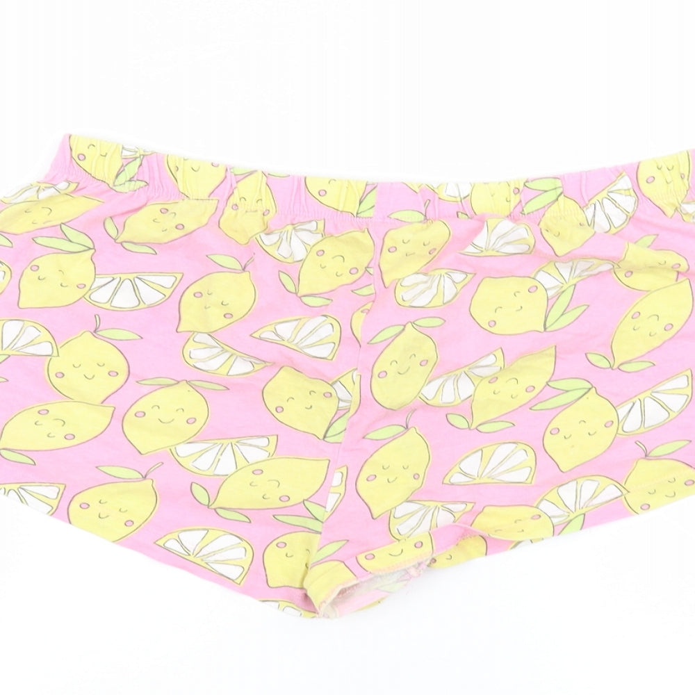 Primark Womens Pink   Hot Pants Shorts Size M