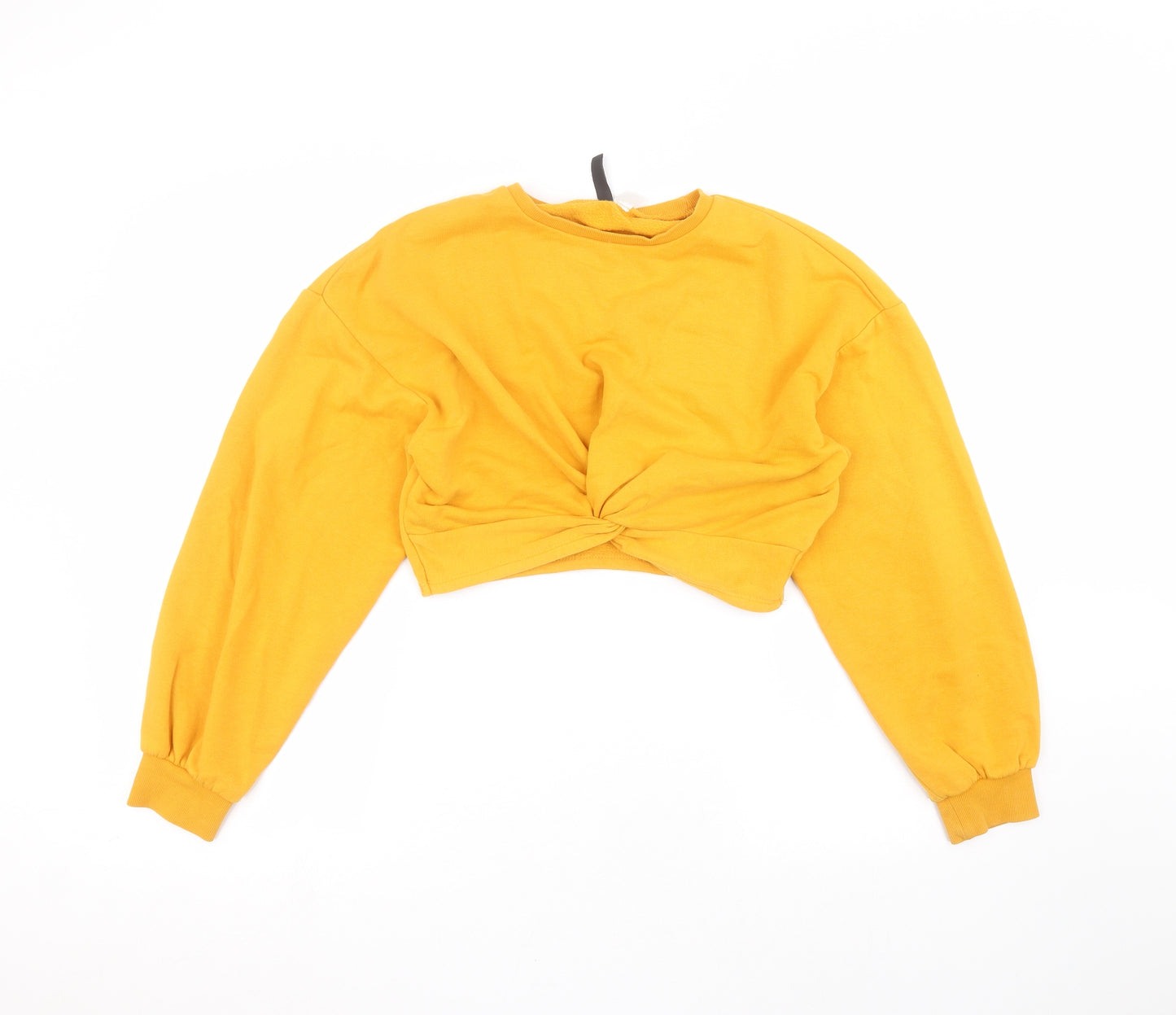 H&M Womens Yellow   Pullover Jumper Size S