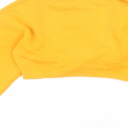 H&M Womens Yellow   Pullover Jumper Size S
