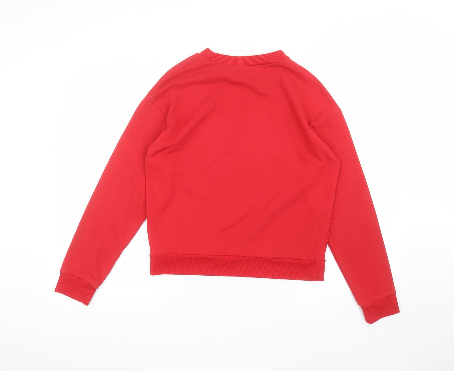 H&M Womens Red   Pullover Jumper Size S