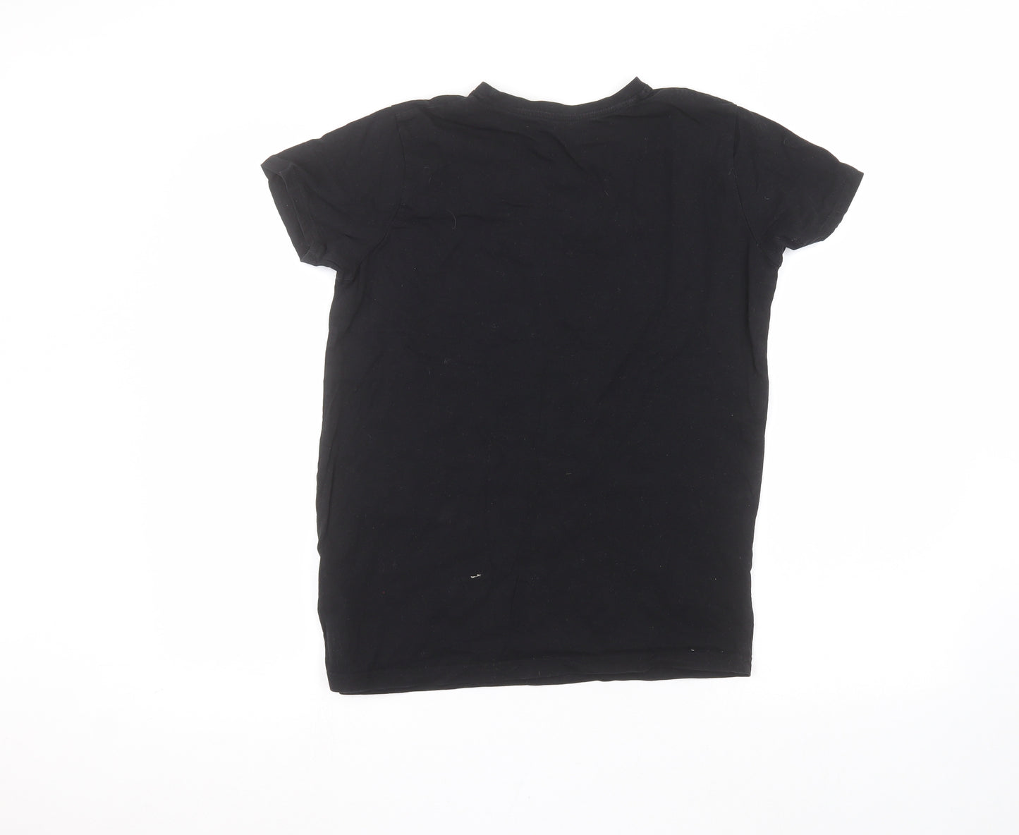 Primark Boys Black   Basic T-Shirt Size 12-13 Years