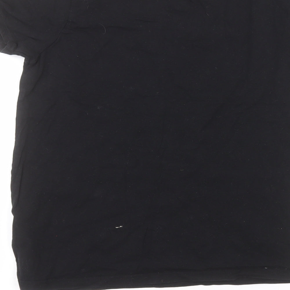 Primark Boys Black   Basic T-Shirt Size 12-13 Years
