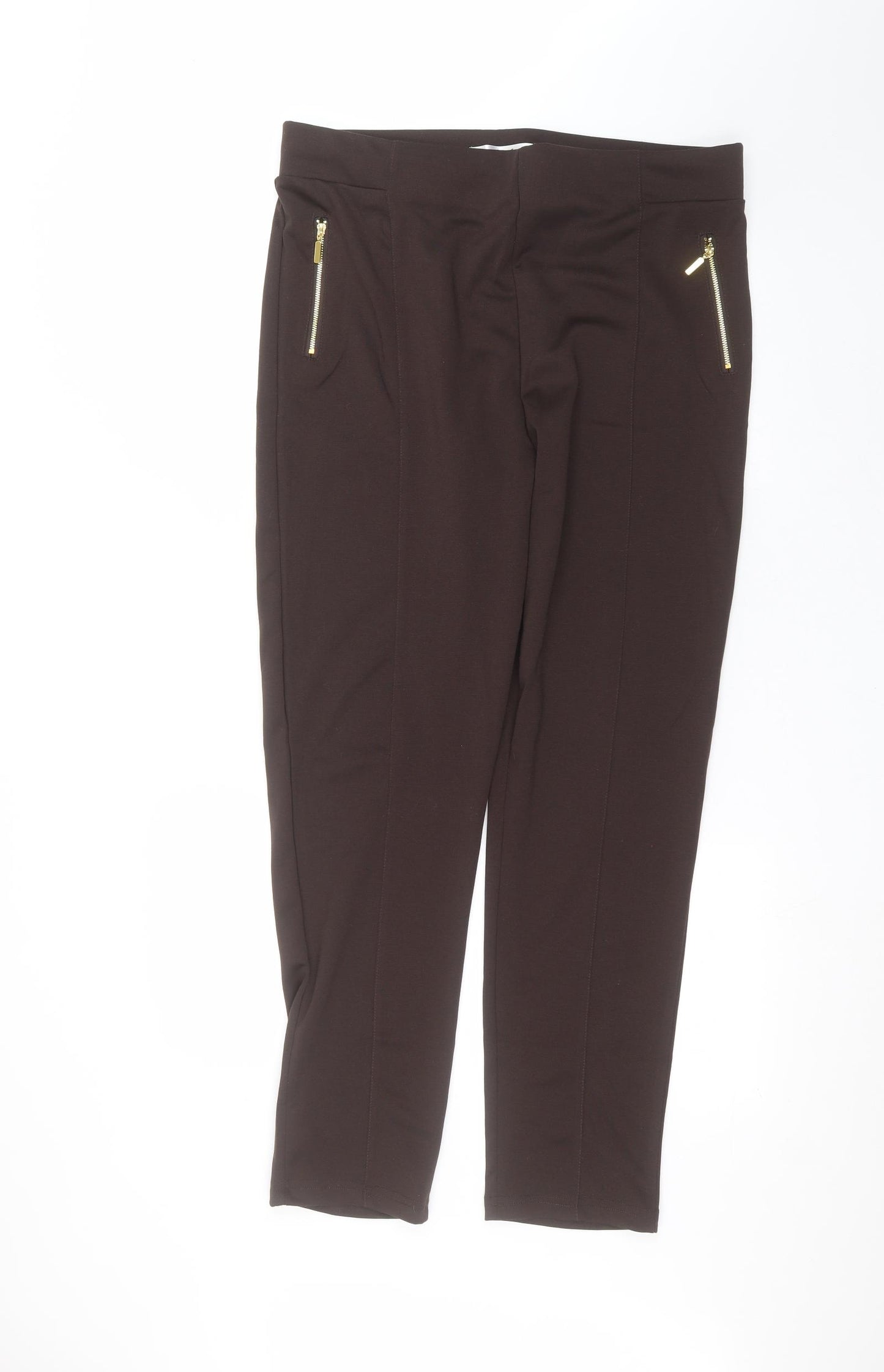 Classics Womens Brown   Trousers  Size 18 L28 in
