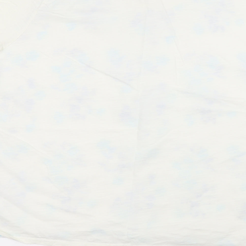 EWM Womens White   Basic T-Shirt Size L