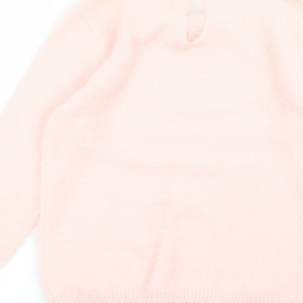 River Island Womens Pink   Pullover Jumper Size 8