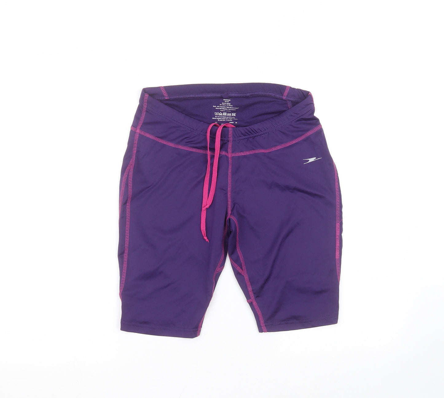 Crane Womens Purple   Bermuda Shorts Size M