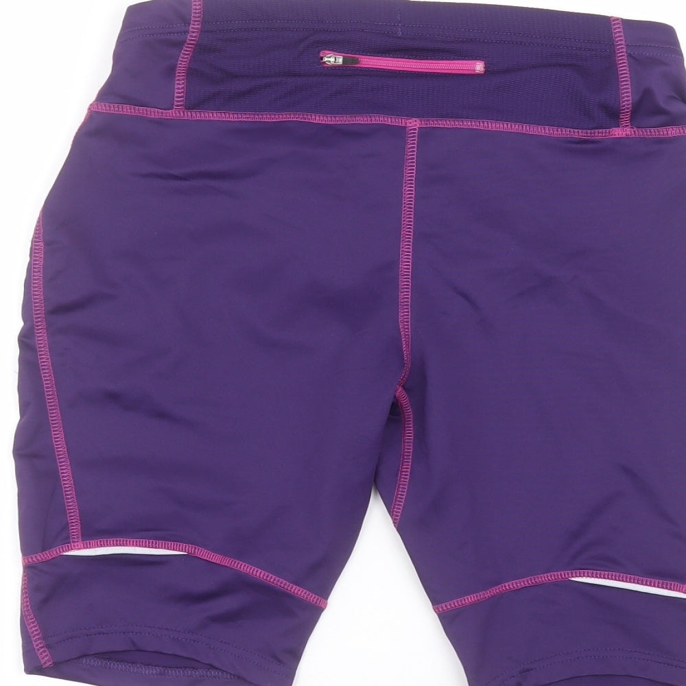 Crane Womens Purple   Bermuda Shorts Size M
