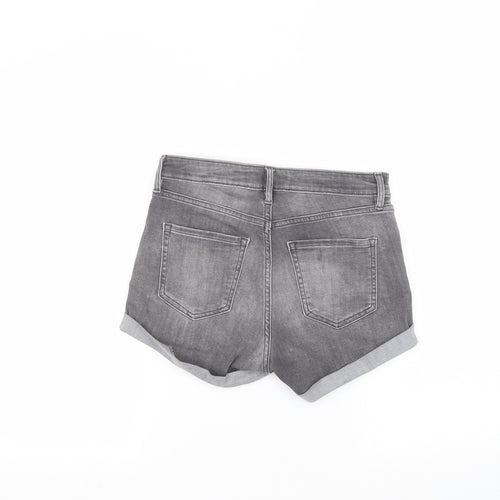 H&M Womens Black   Bermuda Shorts Size 8