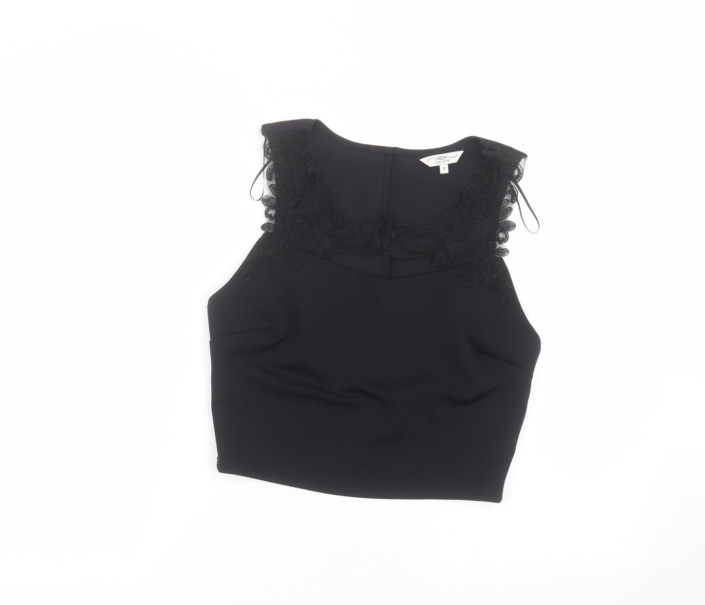 New Look Womens Black   Basic T-Shirt Size 12