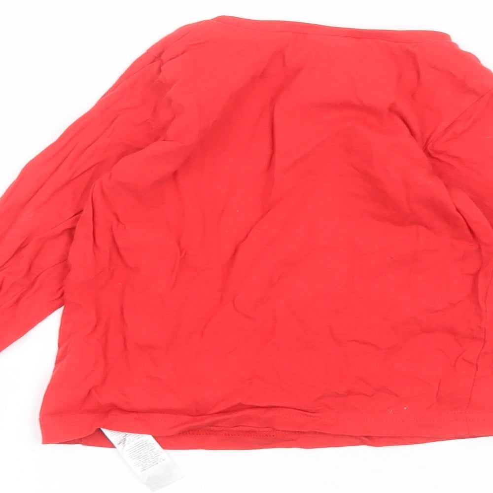 Avon Boys Red   Basic T-Shirt Size 3-4 Years  - paw patrol
