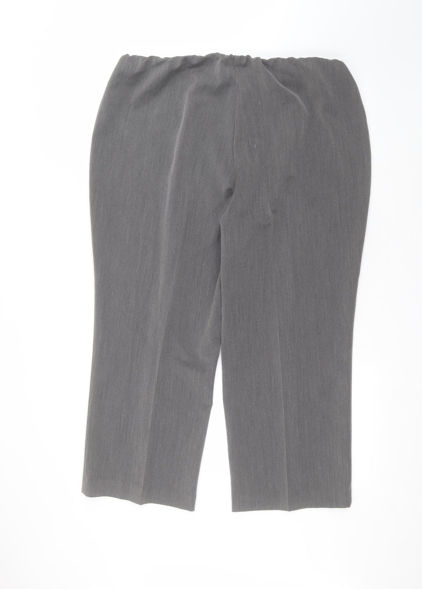 Bonmarché Womens Grey   Trousers  Size 18 L27 in